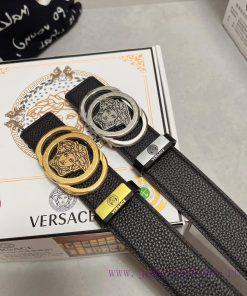 Versace. VersaceMaterial: Leather Belt with 100% Head Layer. The leather belt is guaranteed ahbn16d9