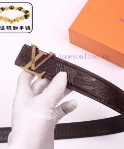 LVL0UIS VUITT0N Louis Vuitton Men's New Product Original Belt Width 40mm Both Sides Can Use jopb7p7j