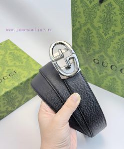 Gucci Men's Automatic Waist Belt - Width 35MM 316 Premium Steel Buckle Crafted with Exquisit vevc0xuu