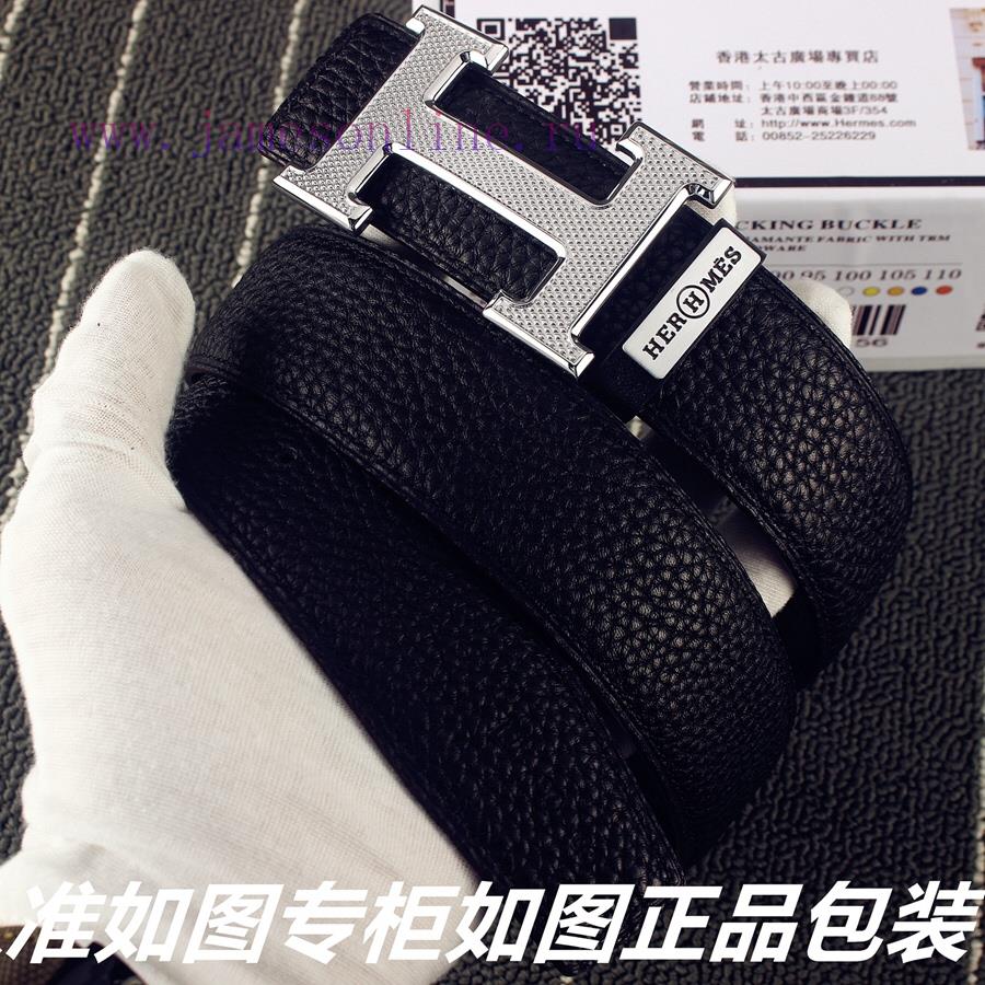 Hermes Her..mes️Identify and receive a punch as a giftMaterial: 100% head layer cowhide belt 5an79slt - Image 3