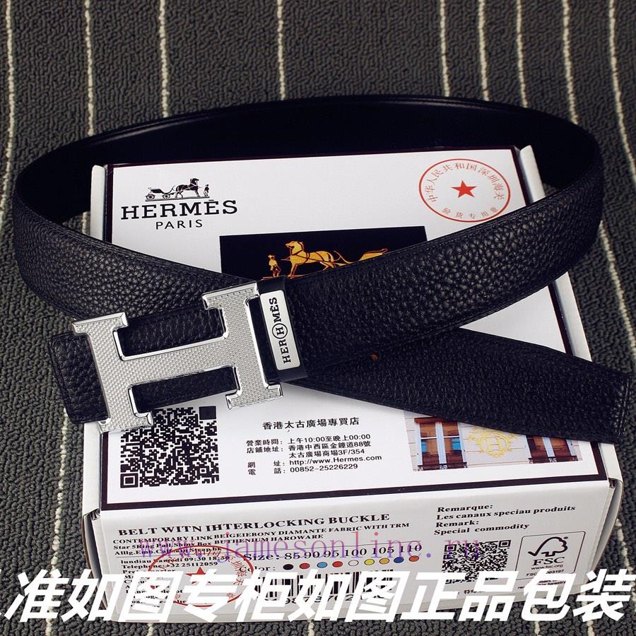 Hermes Her..mes️Identify and receive a punch as a giftMaterial: 100% head layer cowhide belt 5an79slt - Image 7