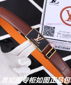 Lv... Louis Vuitton automatic buckleIdentify and receive a punch as a giftMaterial: 100% top r1f2khdt