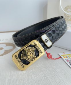 Versace. Versace Belt and BeltsHanging buckle, classic human head made of pure steel materia j09gfk35