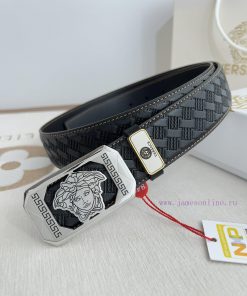 Versace. Versace Belt and BeltsHanging buckle, classic human head made of pure steel materia 6yqk1g8f