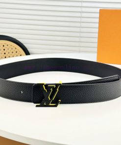 LV business casual formal wear can be worn with 3.8cm buckle, polished buckle is fashionable mv0psh0g