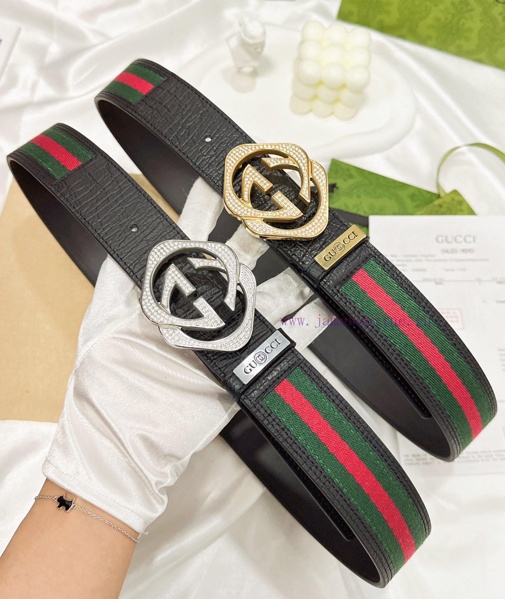 Belt Gucci Gucci️Belt made of 100% head layer cowhide, guaranteed genuine leather, 24k diamo kie9q4jl - Image 10