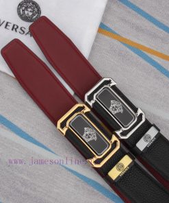 Belt belt Versace cowhide beltMen's belt material: 100% head layer cowhide belt, guaranteed dw5um2qq