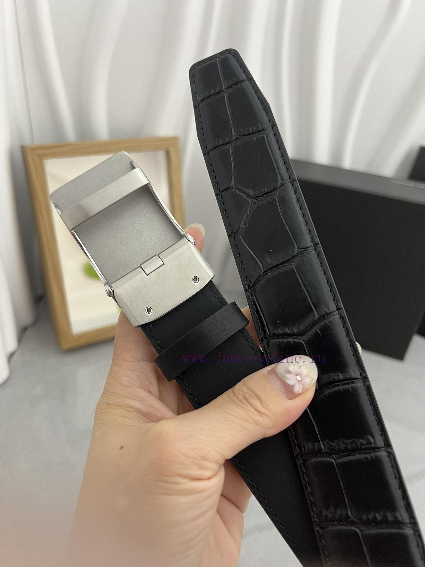 Montblanc Automatic BeltMaterial: Leather Belt with 100% Head Layer. The leather belt is gua vdqlq6fp - Image 7