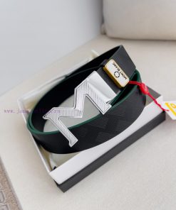 Montblanc Montblanc ️ Belt and beltBuckle, new original classic boutique buckle, photographe dz3u5p6e