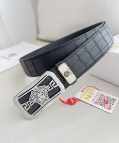 Versace. Versace Belt and BeltsHanging buckle, classic human head made of pure steel materia 5v3tvt23