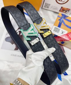 Belt LV Louis Vuitton's top tier replicaThe waistband is made of 100% head layer cowhide, en zdqg16hz