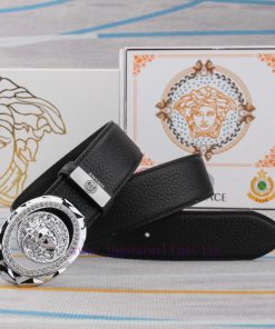 Versace. VersaceMaterial: Leather Belt with 100% Head Layer. The leather belt is guaranteed aipwttuw