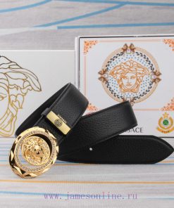 Versace. VersaceMaterial: Leather Belt with 100% Head Layer. The leather belt is guaranteed 601wasba