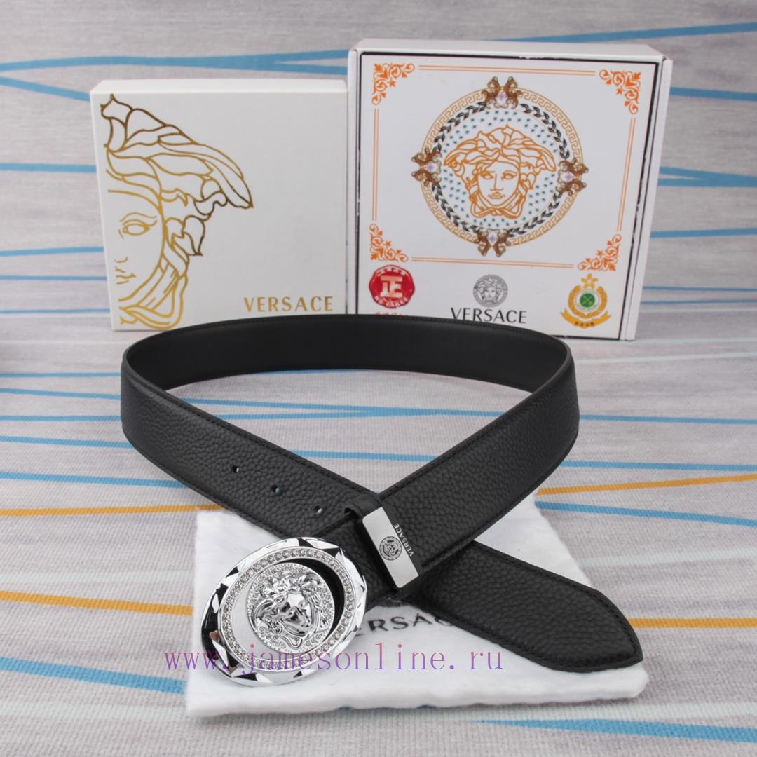 Versace. VersaceMaterial: Leather Belt with 100% Head Layer. The leather belt is guaranteed aipwttuw - Image 6