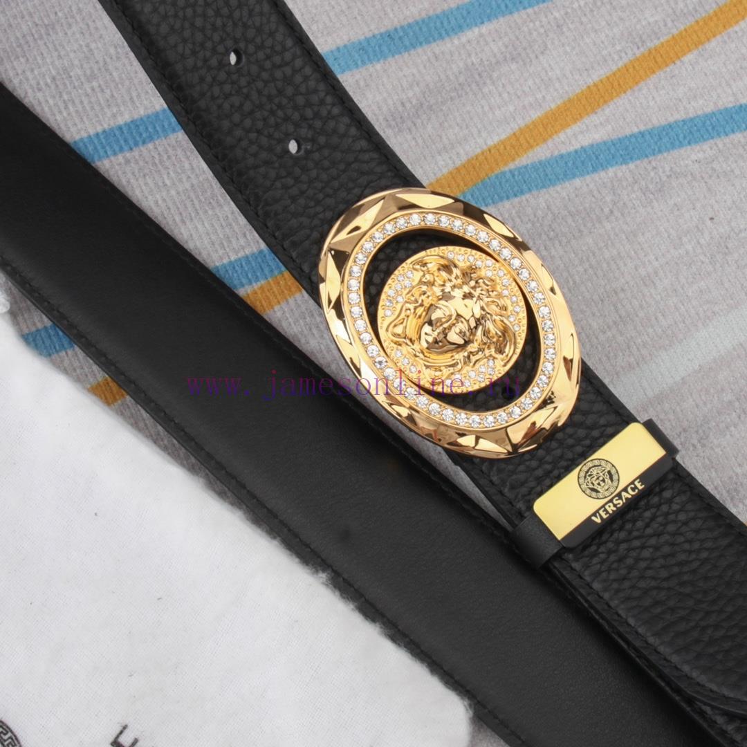Versace. VersaceMaterial: Leather Belt with 100% Head Layer. The leather belt is guaranteed 601wasba - Image 6