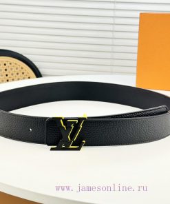 LV business casual formal wear can be worn with 3.8cm buckle, polished buckle is fashionable smqlkarz