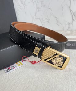Versace. Versace Belt and BeltsHanging buckle, classic human head made of pure steel materia dema6h93