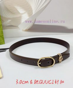 3.0cm Gucci belt, double-sided top layer cowhide, length. 758.80.85.90.95.100.105 euros, wit bgpgx65i