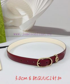 3.0cm Gucci belt, double-sided top layer cowhide, length. 758.80.85.90.95.100.105 euros, wit a5639pwu