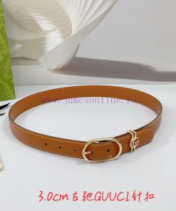 3.0cm Gucci belt, double-sided top layer cowhide, length. 758.80.85.90.95.100.105 euros, wit adxjmmg8