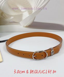 3.0cm Gucci belt, double-sided top layer cowhide, length. 758.80.85.90.95.100.105 euros, wit ee5q87vz