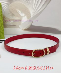 3.0cm Gucci belt, double-sided top layer cowhide, length. 758.80.85.90.95.100.105 euros, wit 2amtylme