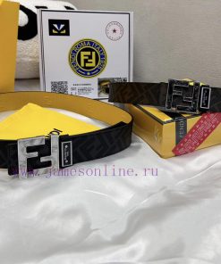 Belt FENDI Fendi ReproductionThe waistband is made of 100% cowhide, ensuring genuine leather aw5auwgc