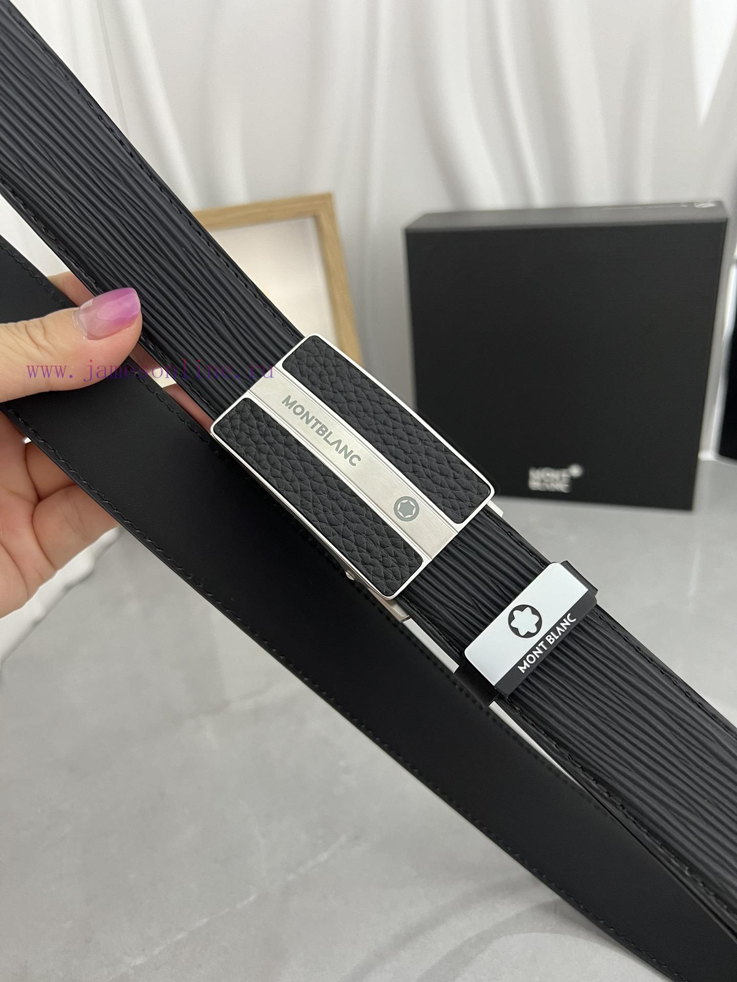 Montblanc Automatic BeltMaterial: Leather Belt with 100% Head Layer. The leather belt is gua nilc4b8z - Image 5