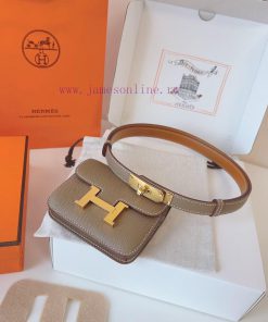 Reproduction versionImported original factory first layer cow beltKelly bag+belt, high-end m tiu10qf0