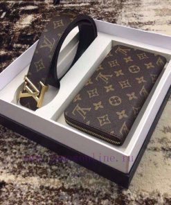 LV. Yiluweideng ️Belt and wallet, two-piece setGrade: Italian imported 100% top layer cowhid mithq9va