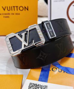Belt LV Louis Vuitton's top tier replicaThe waistband is made of 100% head layer cowhide, en pxhc4lqu