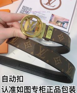 Belt LV Louis Vuitton automatic buckleThe waistband is made of 100% cowhide, ensuring the sa a268c08n
