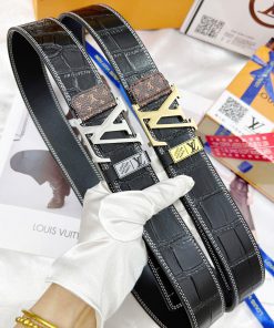 Belt LV Louis Vuitton's top tier replicaThe waistband is made of 100% imported original cowh j5bckoam