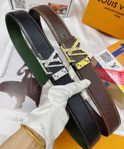 Belt LV Louis Vuitton's top tier replicaThe waistband is made of 100% cowhide, ensuring genu 3u5rg2f2