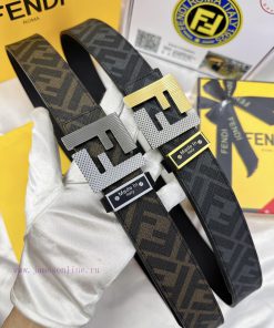 Belt FENDI Fendi ReproductionThe waistband is made of 100% top layer cowhide, ensuring a dou dstysiie