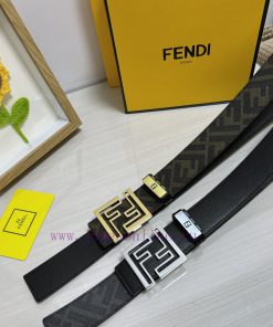 Fendi FENDIMaterial: Leather Belt with 100% Head Layer. The leather belt is guaranteed to be a8u039av