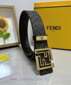 Fendi FENDIMaterial: Leather Belt with 100% Head Layer. The leather belt is guaranteed to be 67uitm3q