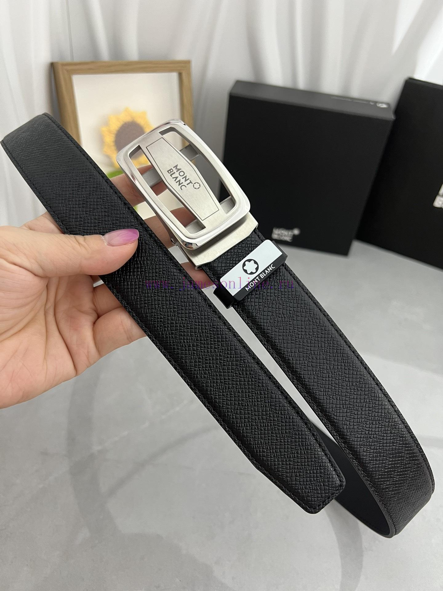 Montblanc Automatic BeltMaterial: Leather Belt with 100% Head Layer. The leather belt is gua dhc5vxet - Image 3