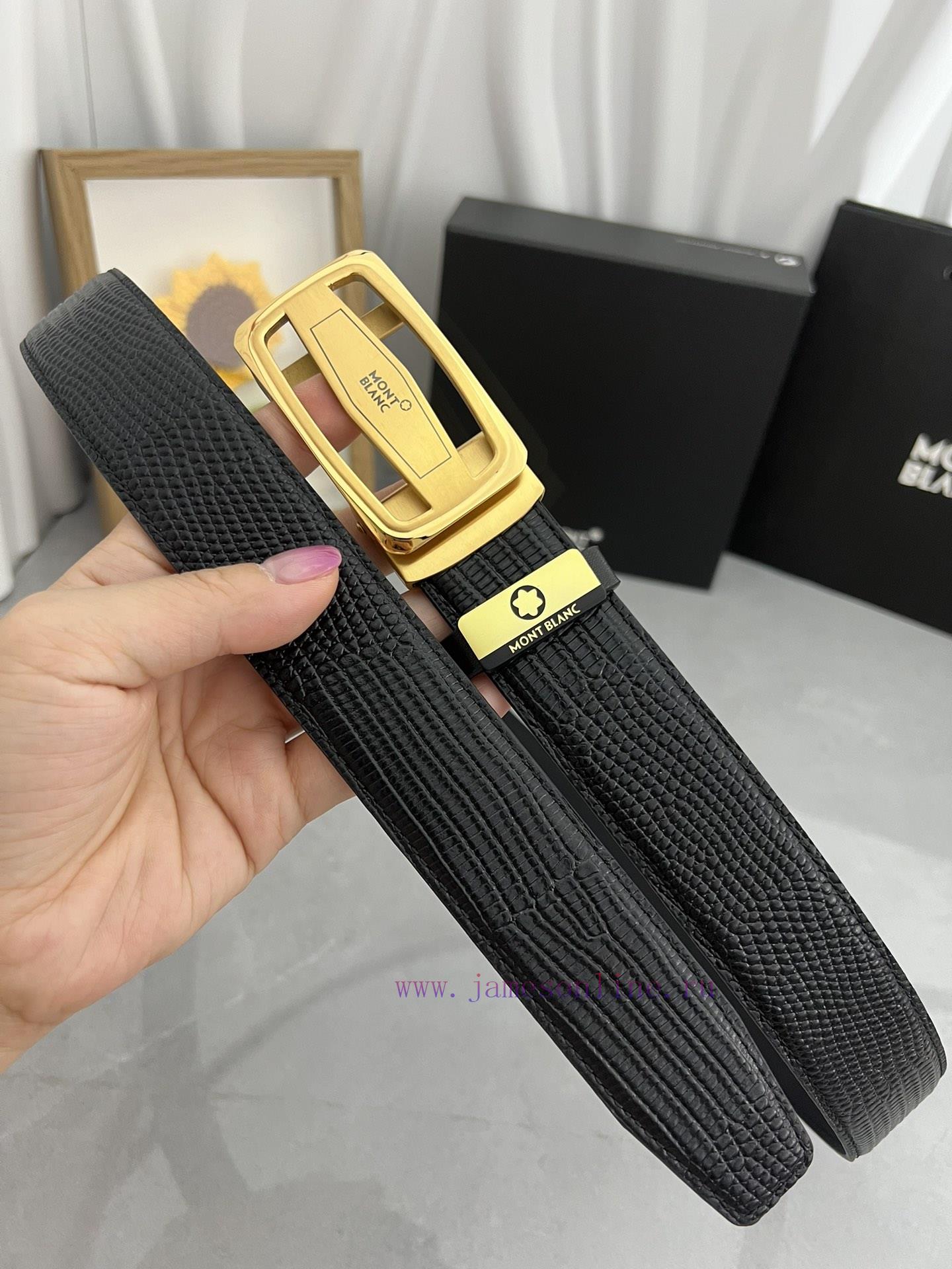 Montblanc Automatic BeltMaterial: Leather Belt with 100% Head Layer. The leather belt is gua 4b1fq4vy - Image 5