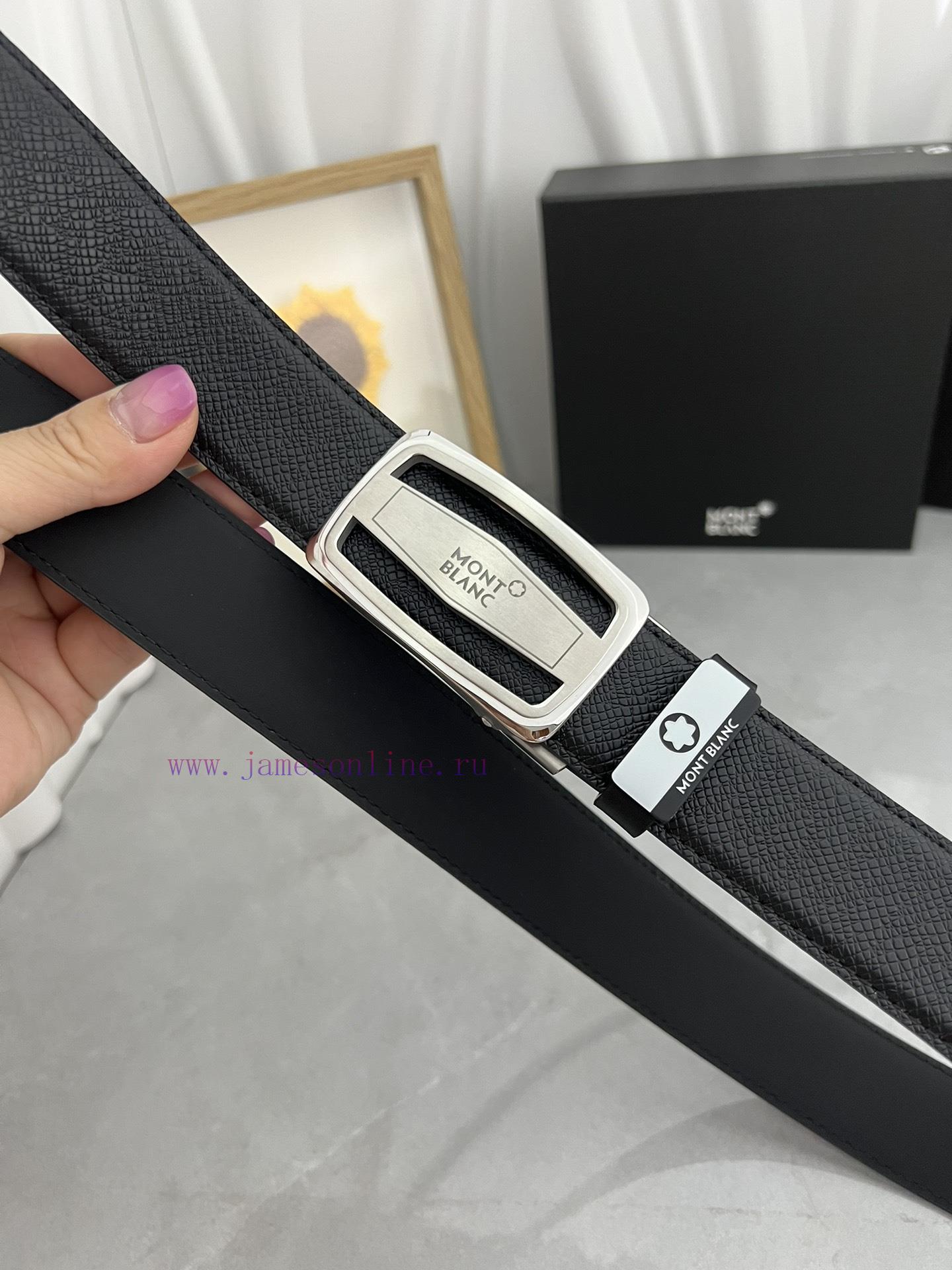 Montblanc Automatic BeltMaterial: Leather Belt with 100% Head Layer. The leather belt is gua dhc5vxet - Image 5