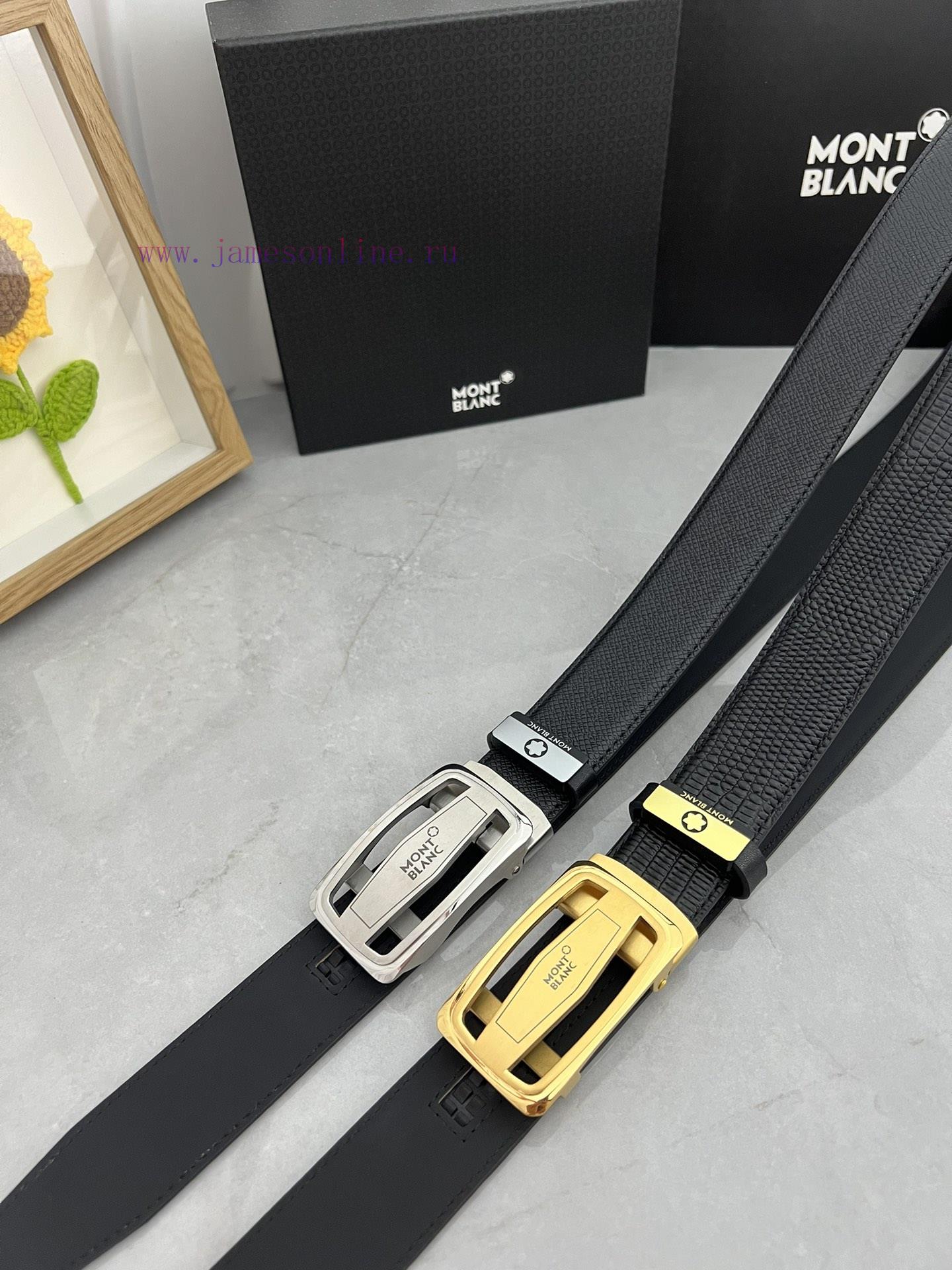 Montblanc Automatic BeltMaterial: Leather Belt with 100% Head Layer. The leather belt is gua dhc5vxet - Image 8