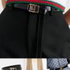 2.0cm Gucci new belt, double-sided top layer cowhide material, length. 758.80.85.90.95. Euro uz3oxrv7