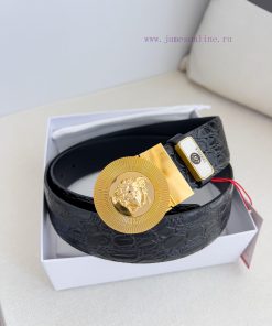 Versace. Versace Belt and BeltsHanging buckle, classic human head made of pure copper materi 2vo3agjh