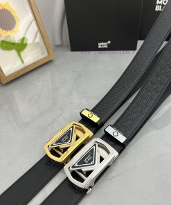 Montblanc Automatic BeltMaterial: Leather Belt with 100% Head Layer. The leather belt is gua p0zwizok