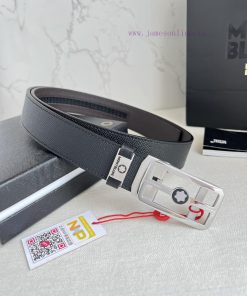 Montblanc Montblanc Belt Automatic BeltAutomatic belt, new pure steel material automatic buc 5mz0txd7