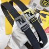 Belt FENDI Fendi ReproductionThe waistband is made of 100% top layer cowhide, ensuring a dou 9py1k594