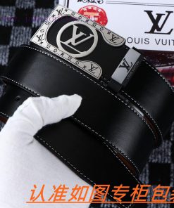 Men's belt LV Louis Deng ️Men's leather belt is made of 100% head layer cowhide, ensuring th q14nhhe2