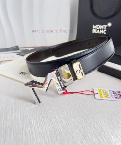 Montblanc Montblanc ️ Belt and beltBuckle, new original classic boutique two-color buckle, p kglqzkwp