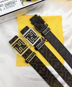 Belt FENDI Fendi ReproductionThe waistband is made of 100% cowhide, ensuring a double-layer luzsf4vs
