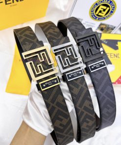 Belt FENDI Fendi ReproductionThe waistband is made of 100% cowhide, ensuring a double-layer irn6rjhc